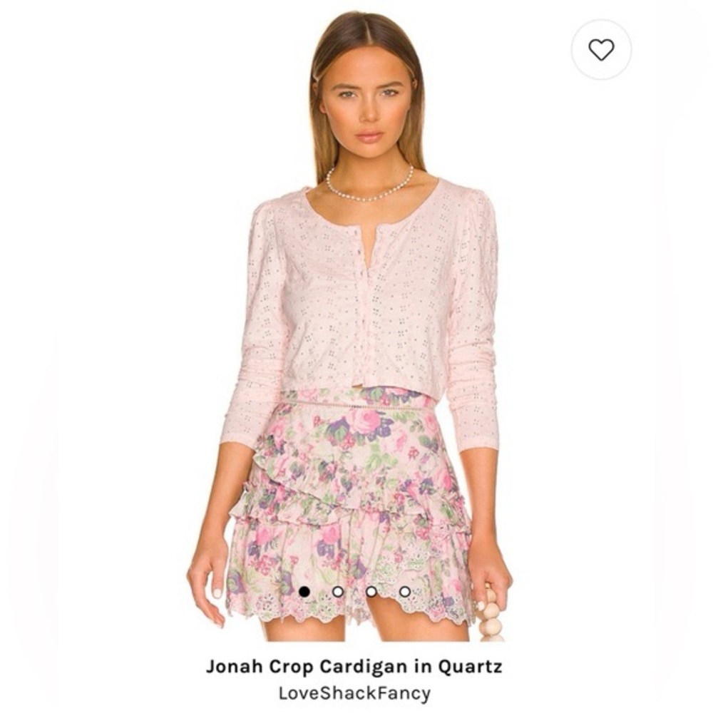 LoveShackFancy Quartz Crop Top
